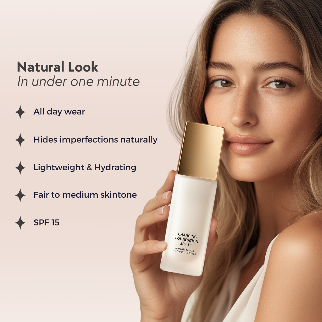 GlanZ Color-Changing Magic Foundation